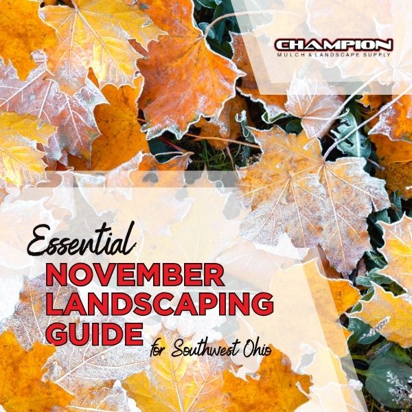 November brings the last days of mild weather to Southwest Ohio, and that means it's time for the final steps in getting your yard ready for winter. You might have tackled many fall jobs already, but these next few weeks are perfect for those crucial winter prep tasks.